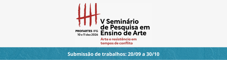 18-09-26 seminário profartes - submissão de trabalhos